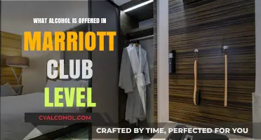 Marriott Club Level Alcohol Options: Premium Drinks and Signature Cocktails