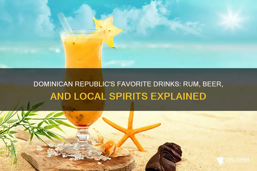 what alcohol is popular in the dominican republic