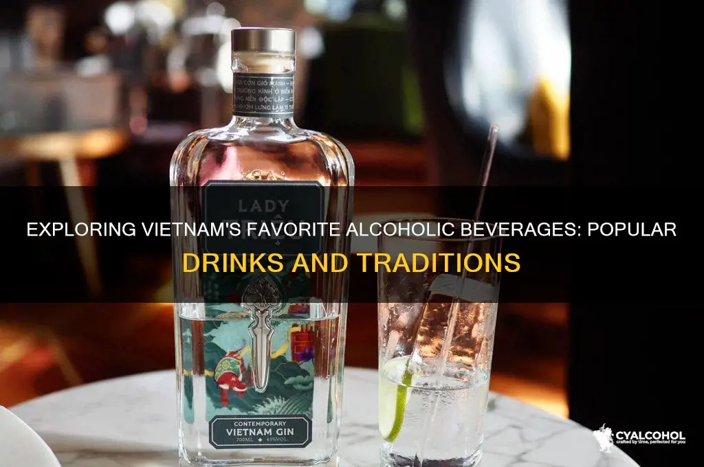 what alcohol is popular in vietnam