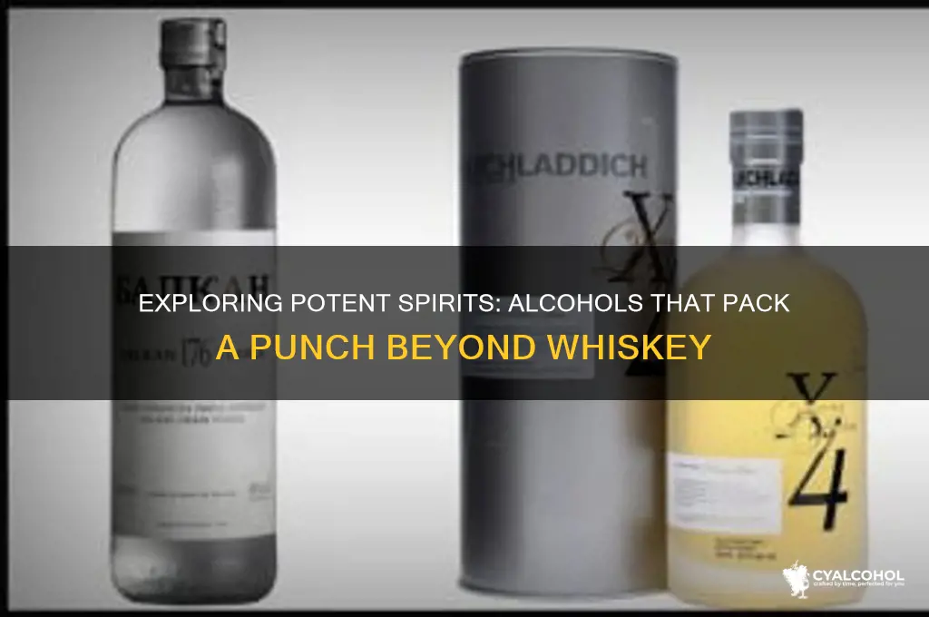 what alcohol is stronger than whiskey