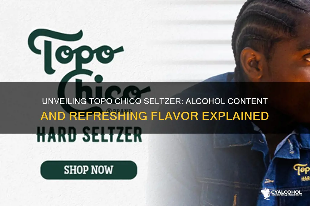 what alcohol is topo chico seltzer