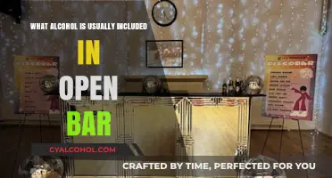 Open Bar Essentials: Common Alcohol Selections for Every Celebration