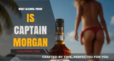 Captain Morgan Alcohol Proof: Unveiling the Strength of This Rum