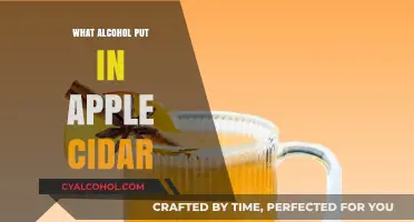 Enhancing Apple Cider: Best Alcohol Additions for Flavor and Warmth