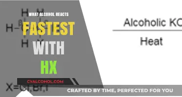 Which Alcohol Reacts Fastest with HX? A Comprehensive Analysis
