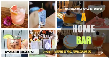 Stocking a Home Bar: Alcohol Essentials