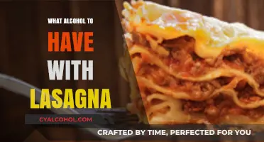 Perfect Pairings: Best Alcohol to Complement Your Lasagna Dinner