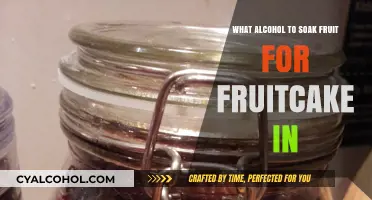 Best Alcohol for Soaking Fruit in Fruitcake: A Flavorful Guide