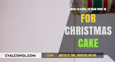 Best Booze to Soak Fruits for Christmas Cake