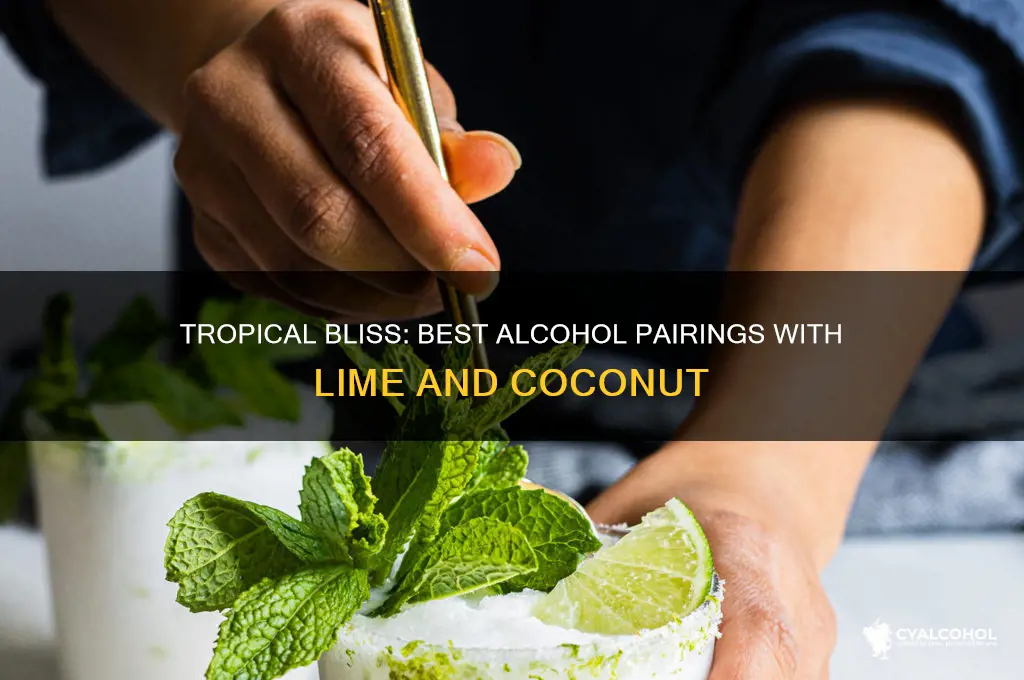 what alcohol with lime and coconut