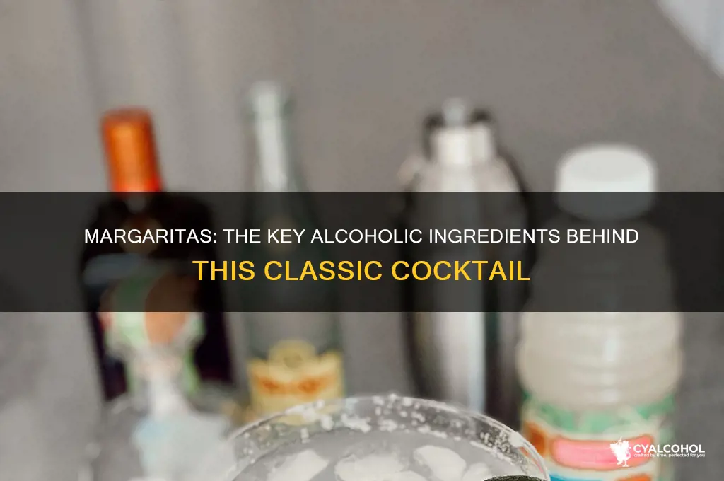 what alcoholic are margaritas made with