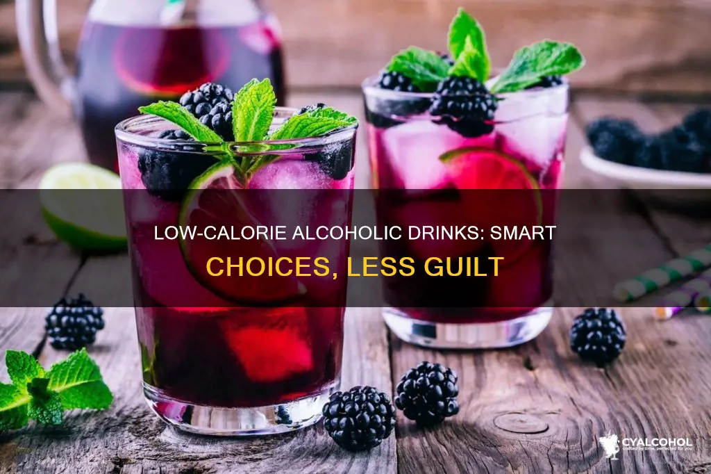 what alcoholic beverage has the least amount of calories