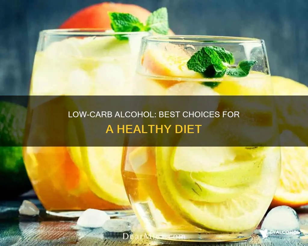 what alcoholic beverage has the least amount of carbohydrates