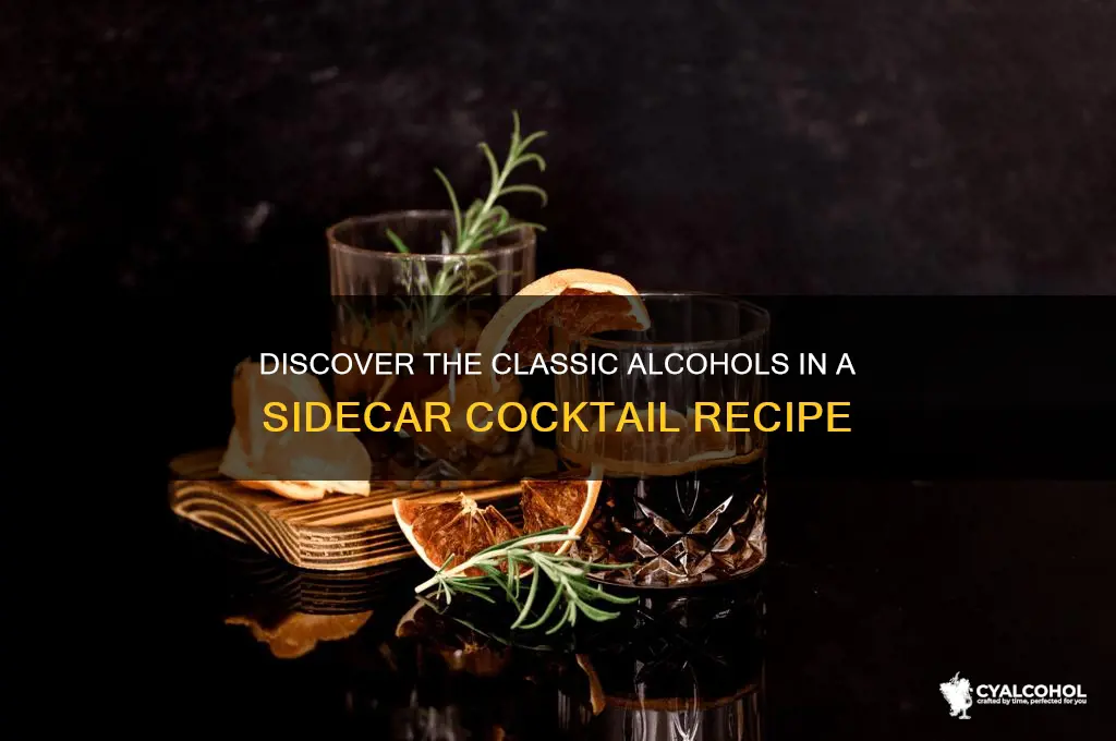 what alcohols are in a sidecar