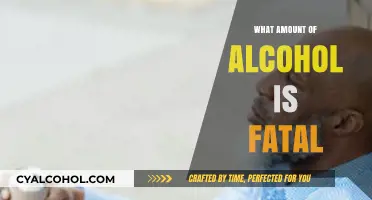 Understanding the Deadly Dose: How Much Alcohol Can Be Fatal?