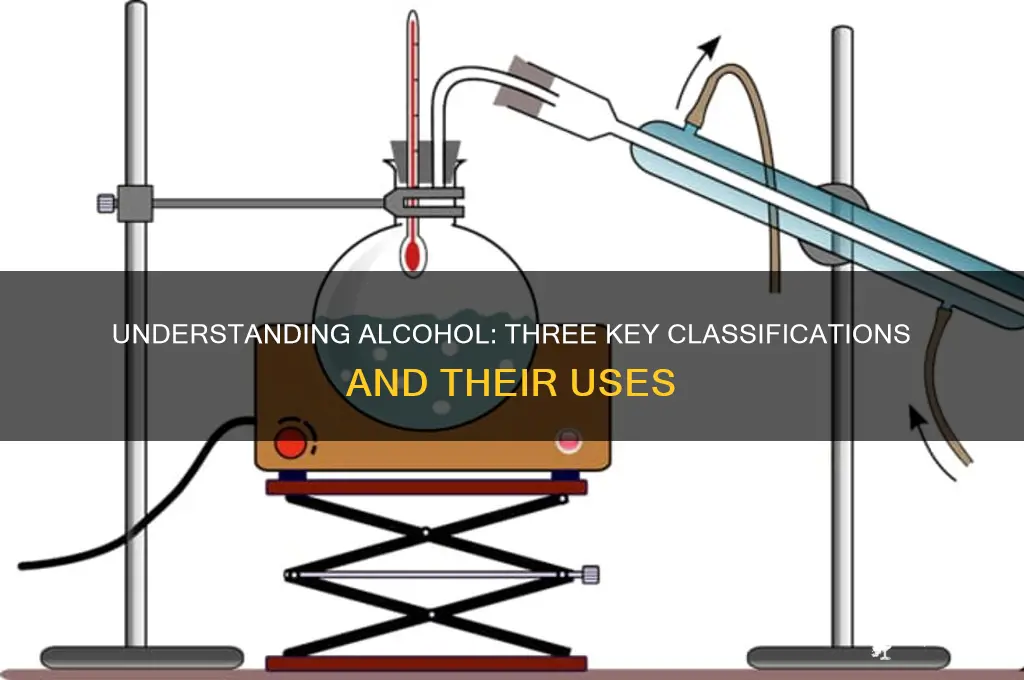 what are 3 classifications of alcohol