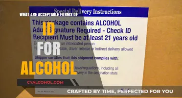Acceptable ID for Alcohol: What’s Valid and What’s Not