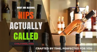 Unveiling the Truth: What Are Alcohol Nips Actually Called?