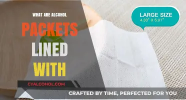 Unveiling the Mystery: What Material Lines Alcohol Packets?