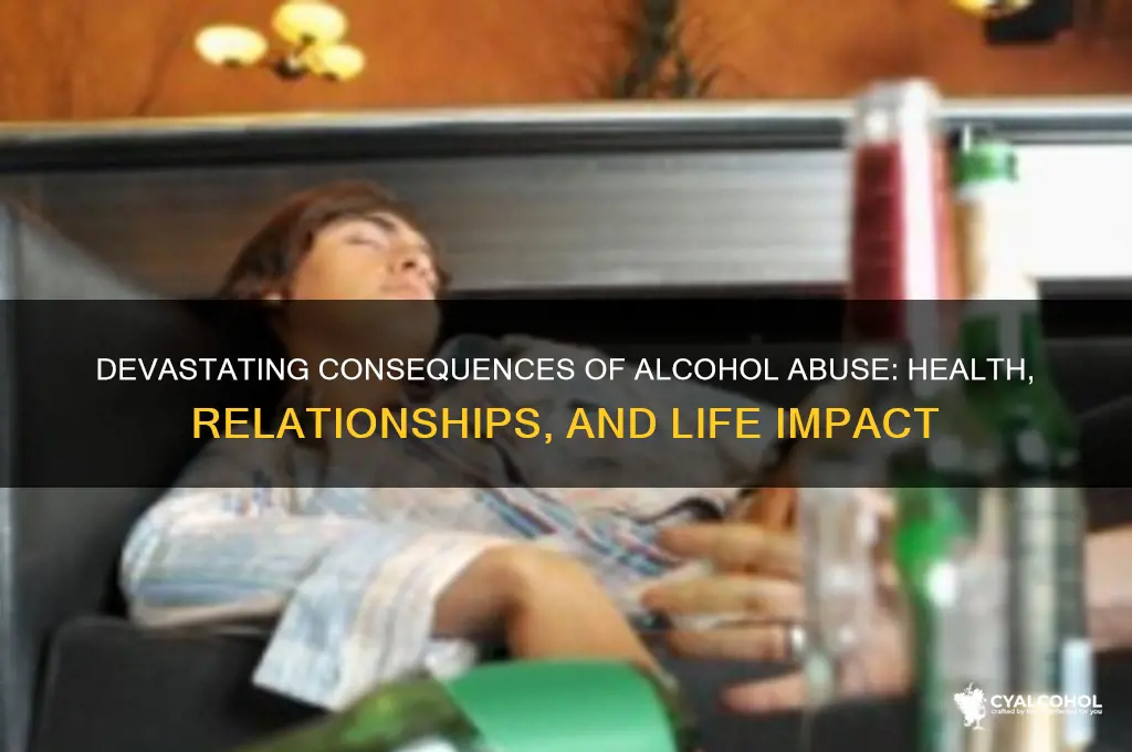 what are consequences of alcohol abuse