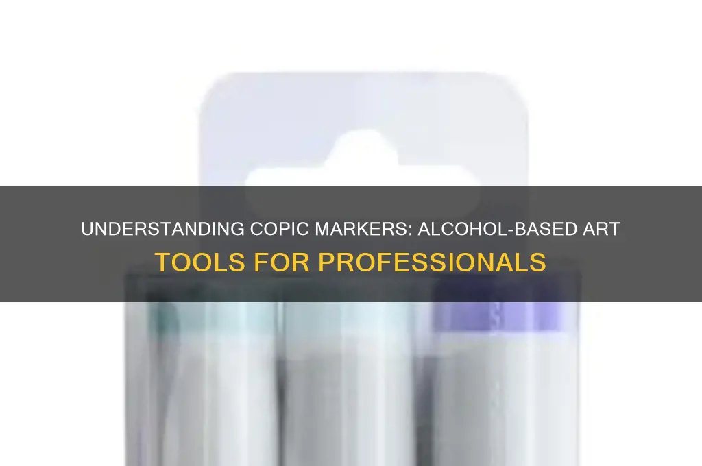what are copic markers alcohol based