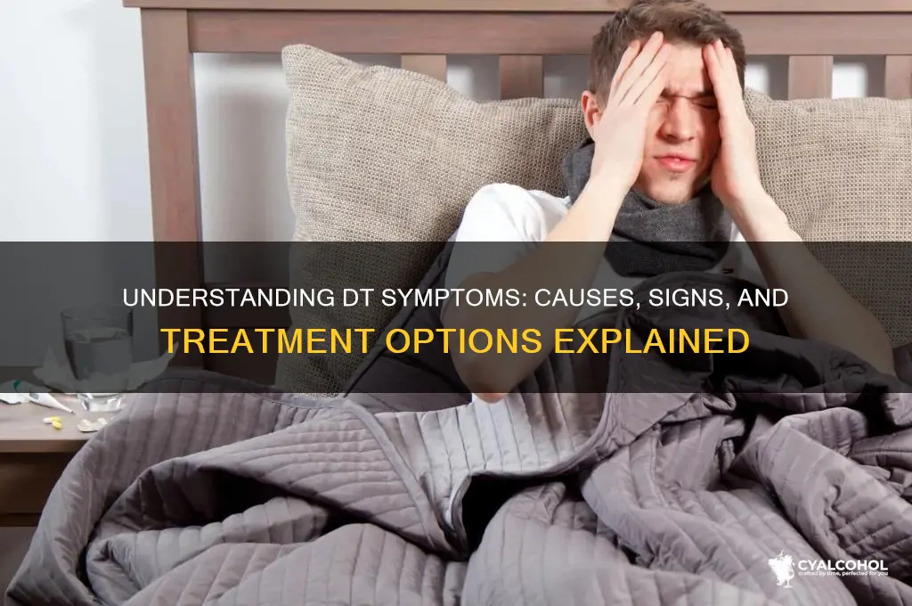 what are dt symptoms