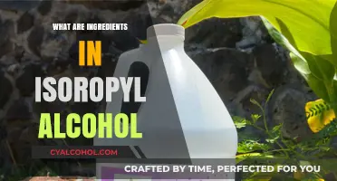 Understanding Isopropyl Alcohol: Key Ingredients and Their Uses Explained