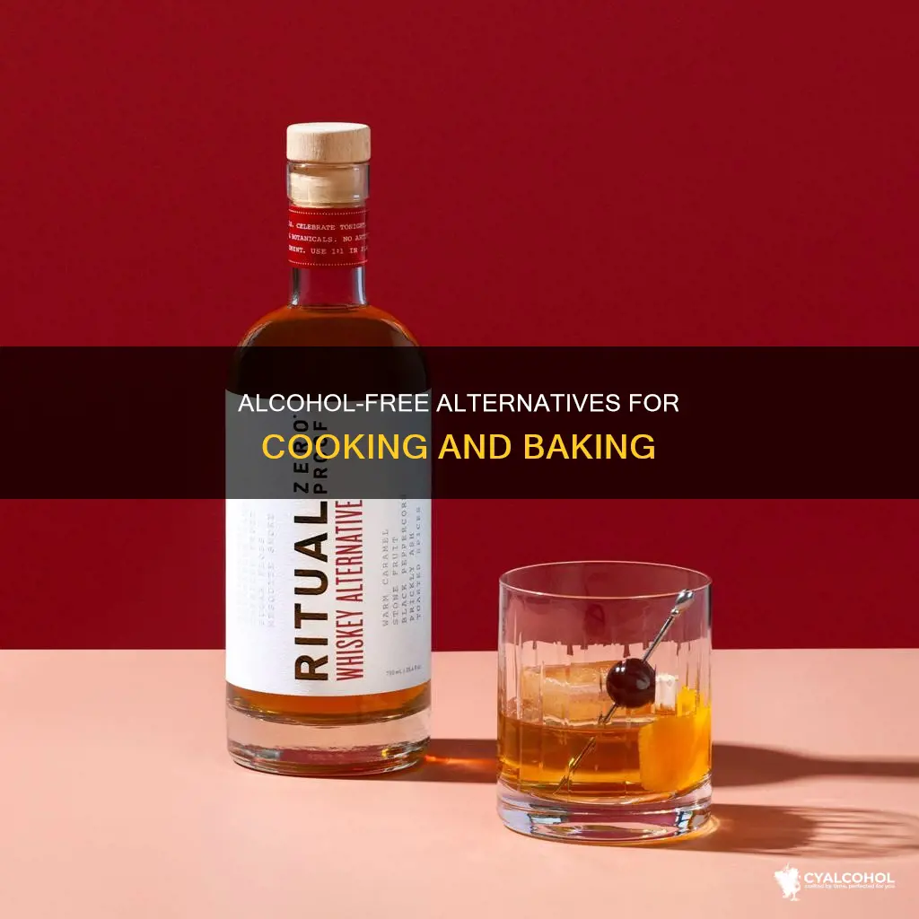 what are some possible substitues for alcohol in recipes