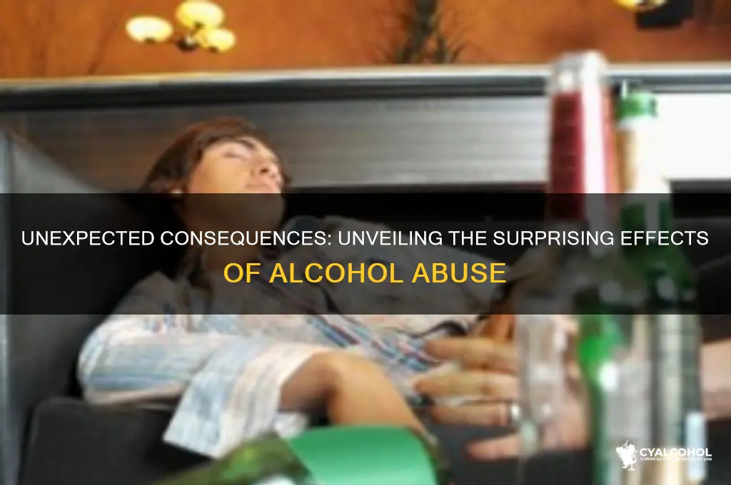 what are some unlikely results of alcohol abuse