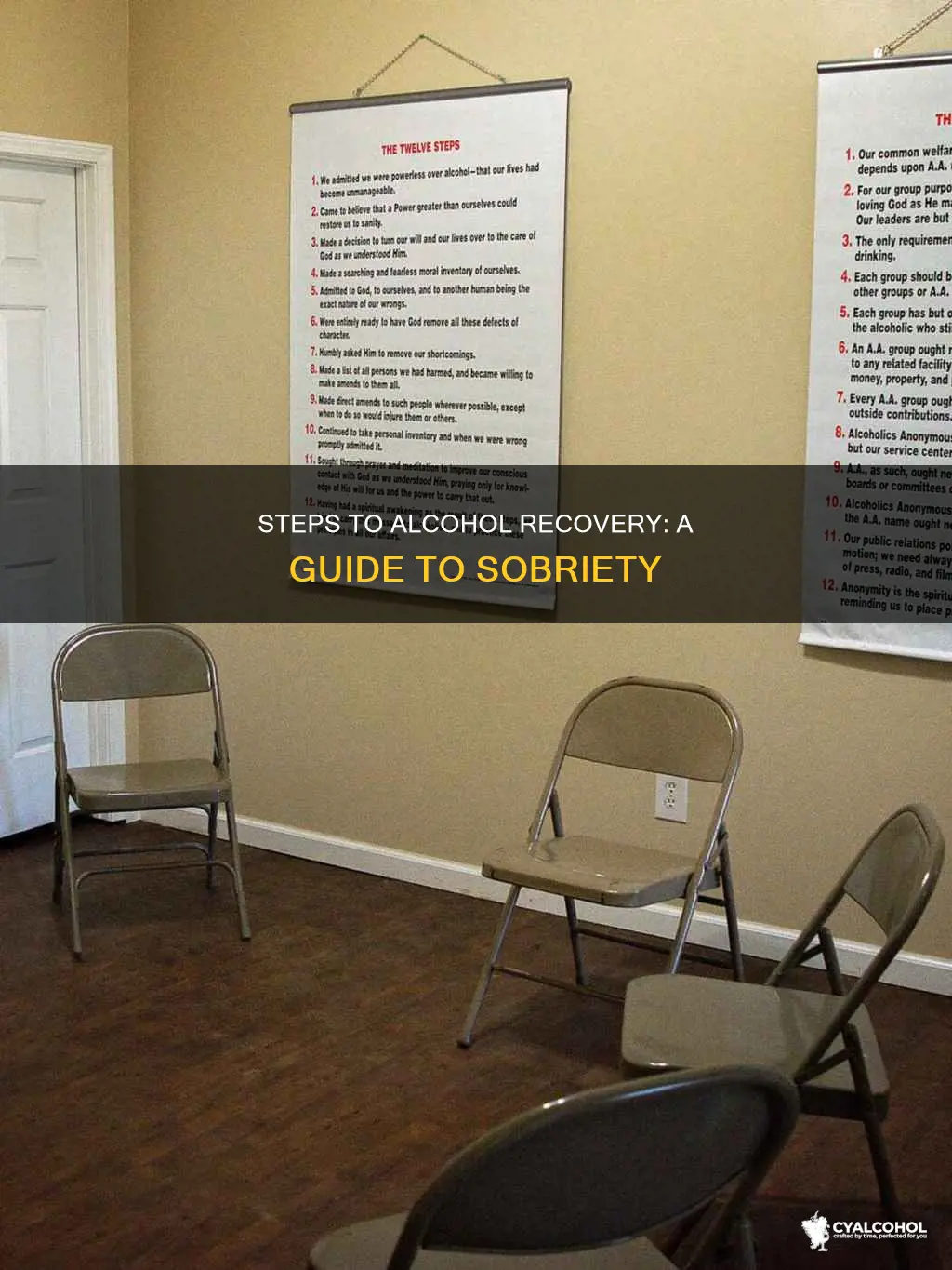 what are the 12 steps to recovery for alcoholics