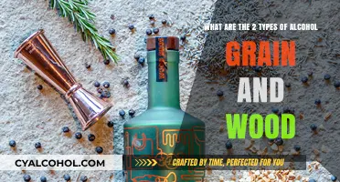Grain and Wood Alcohol: Two Distinct Types