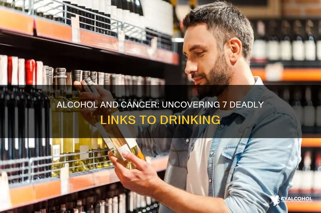 what are the 7 cancers linked to alcohol