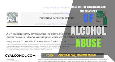 Alcohol Abuse: Benefits and Drawbacks
