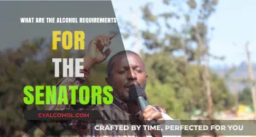 Alcohol Policies and Requirements for U.S. Senators Explained