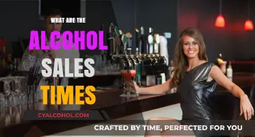 Alcohol Sales Times: When and Where You Can Purchase Drinks