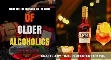 Alcoholic Arms: Why the Blotches?