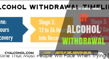Understanding Alcohol Withdrawal: Key Clinical Findings and Symptoms