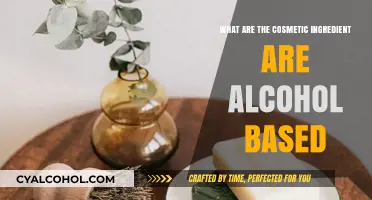 Unveiling Alcohol-Based Ingredients in Cosmetics: A Comprehensive Guide