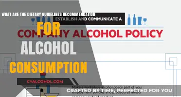 Alcohol Consumption: Dietary Guidelines and Recommendations