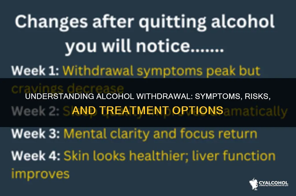 what are the dts from alcohol
