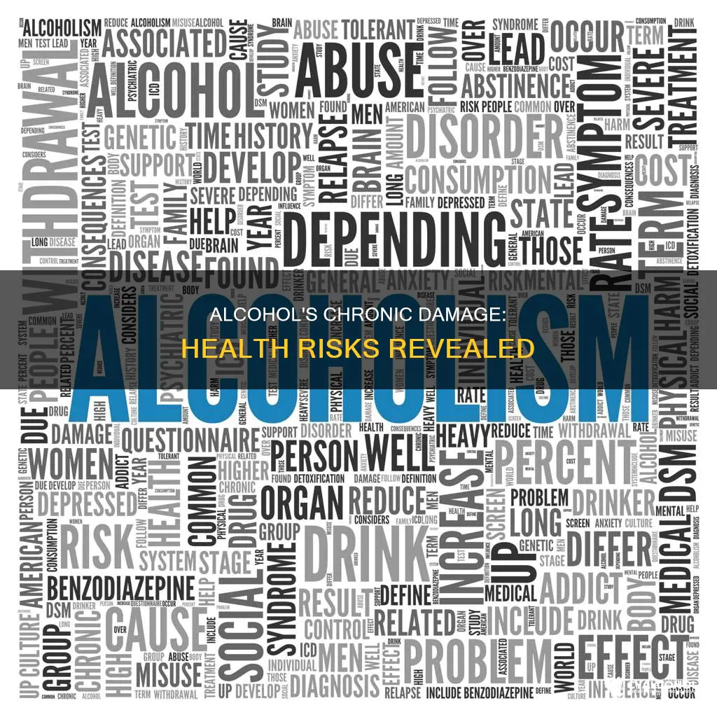 what are the health risks of chronic alcohol damage