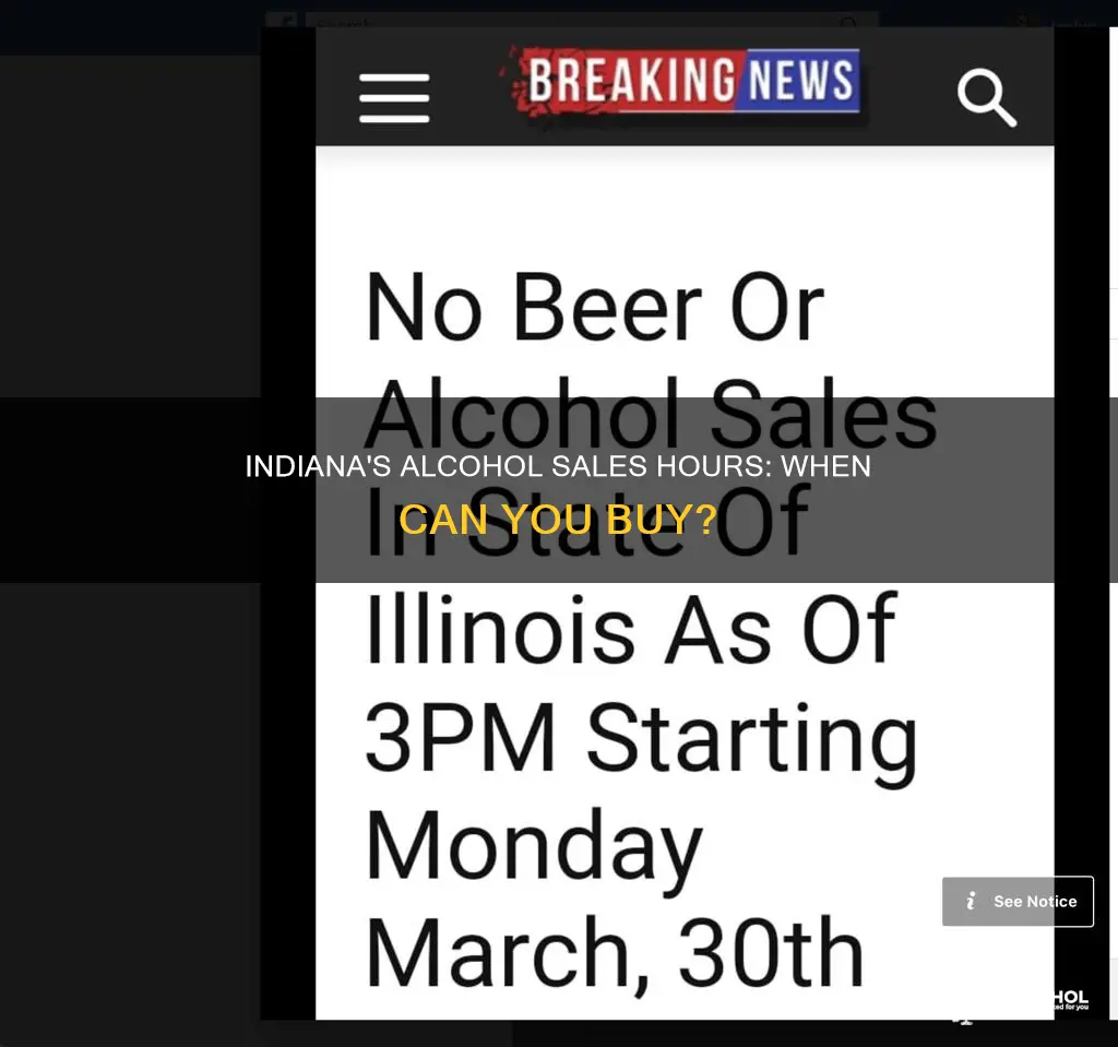 what are the hours for alcohol sales in indiana