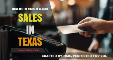 Alcohol Sales Hours in Texas: When Can You Buy?