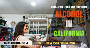 Alcohol Purchase Hours in California: Legal Timeline