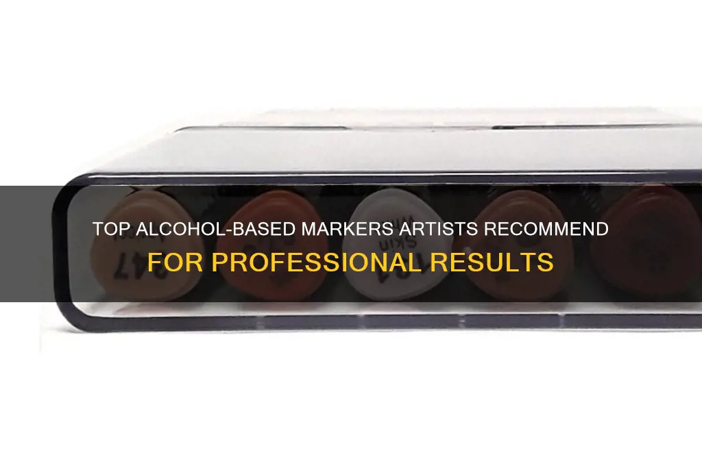 what are the most recommended alcohol based markers
