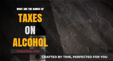 Understanding Alcohol Taxes: Names, Types, and Their Impact on Prices
