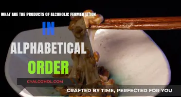 Alcoholic Fermentation Products: An Alphabetical Overview