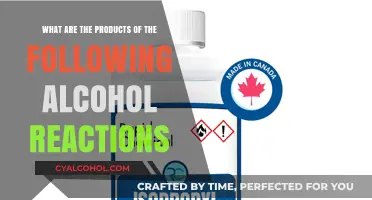 Alcohol Reactions: Products and Their Uses
