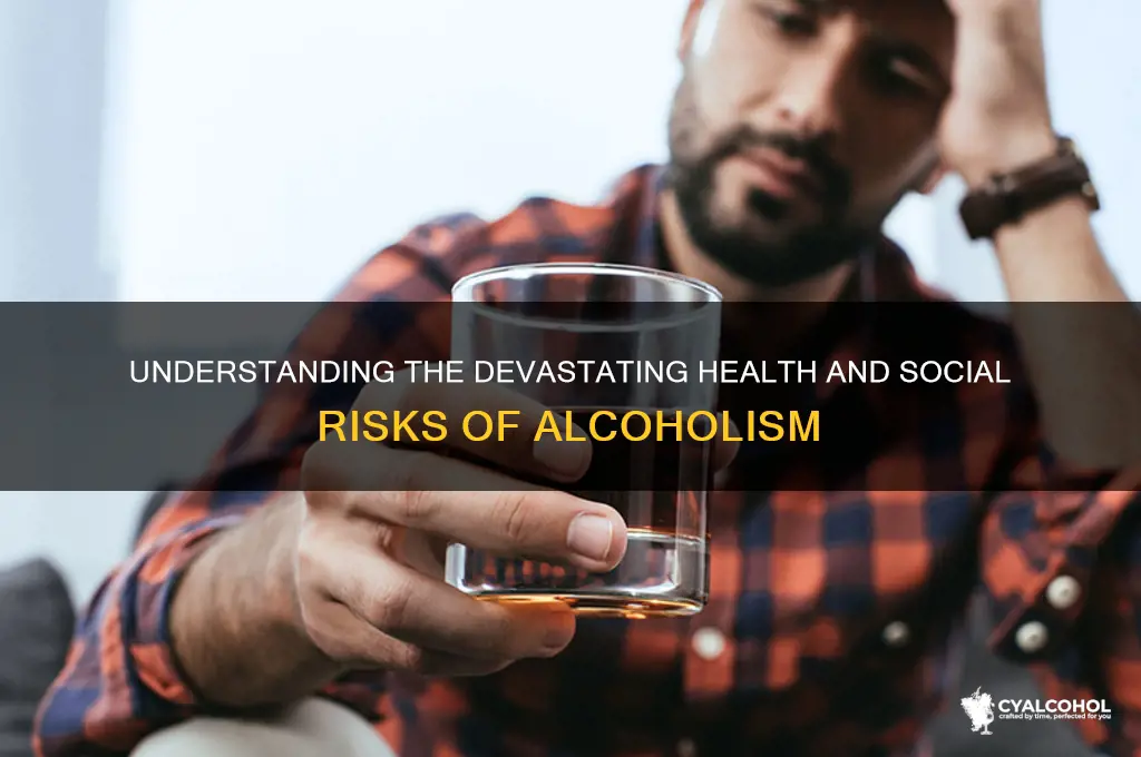what are the risks of alcoholism