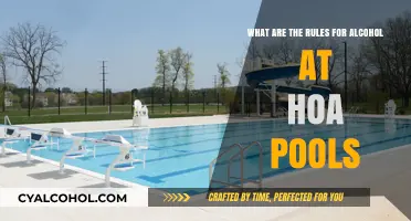 Alcohol at HOA Pools: Rules and Regulations